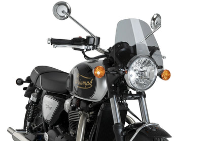 Puig New Generation Sport Screen - 2016-2025 Triumph Bonneville T100 / T120