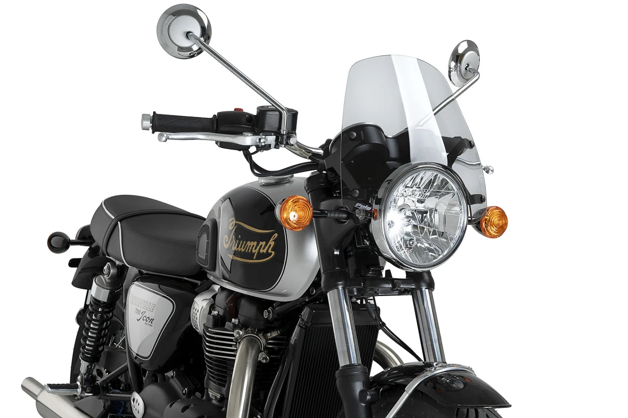 Puig New Generation Sport Screen - 2016-2025 Triumph Bonneville T100 / T120