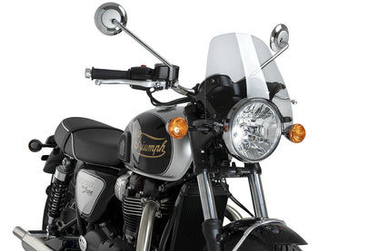 Puig New Generation Sport Screen - 2016-2025 Triumph Bonneville T100 / T120