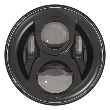 JW Speaker 8700 Dual Burn LED Headlight Upgrade - Triumph Thruxton R / 1200, T120, T100, Street Twin, Street Cup, Street Scrambler