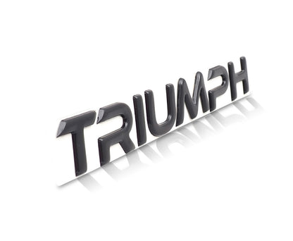 ClassicBike Raisch Triumph Tank Emblem - Black