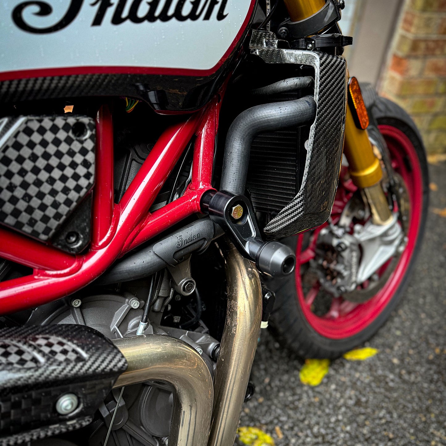 Muran Motor Co Frame / Crash Protectors - Indian FTR1200