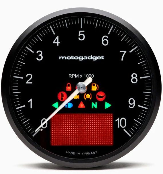 Motogadget Motoscope Chronoclassic 2 10K Tachometer / Speedometer