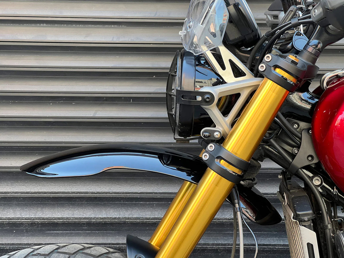 Bunker Customs High Front Fender - Triumph Scrambler 1200 X / XE / XC