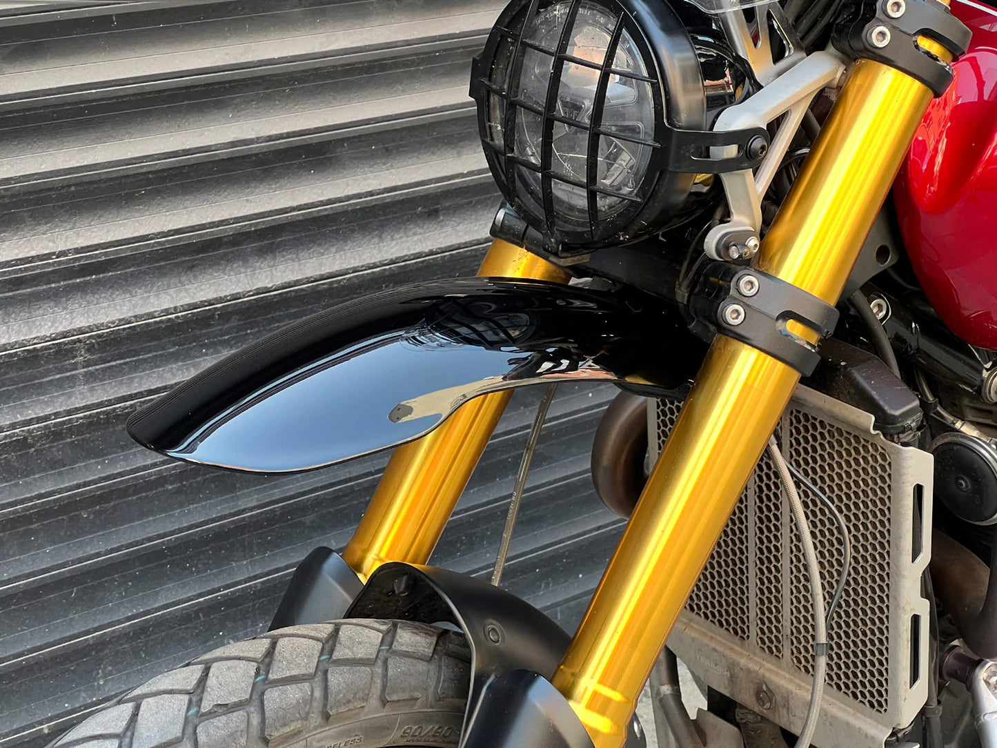 Bunker Customs High Front Fender - Triumph Scrambler 1200 X / XE / XC