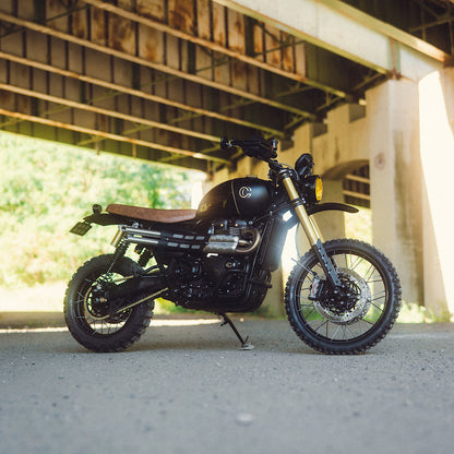 Total Triumph Slash Cut / Guy Martin Slip On Silencers - Triumph Scrambler 1200 XE / X - 2024+