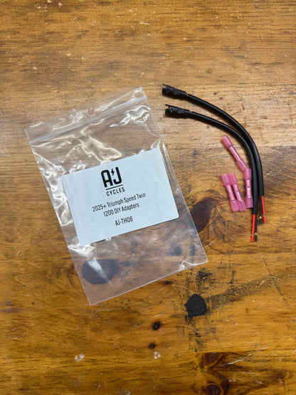 A&J Cycles Turn Signal Wire Harness Kit (DIY) - 2025+ Triumph Speed Twin 1200 / RS