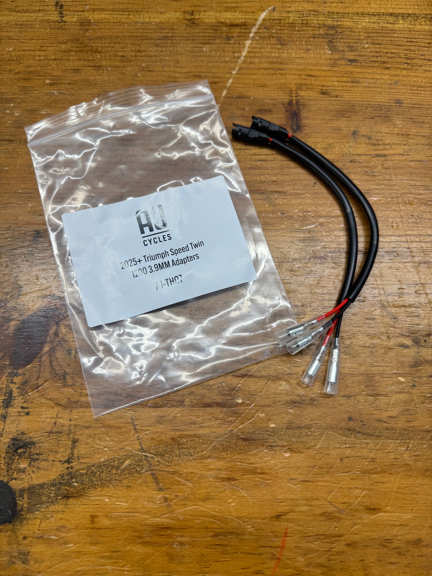 Plug and Play Turn Signal Harnesses - 3.9MM Bullet Connectors - 2025+ Triumph Speed Twin 1200 / RS