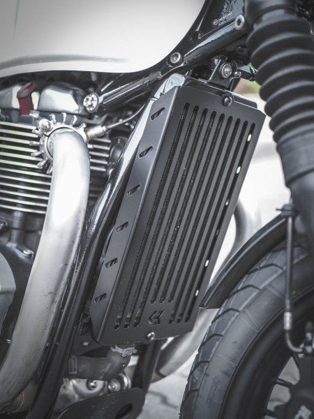 ClassicBike Raisch Radiator Cover - Ripped - Triumph Speed Twin ...