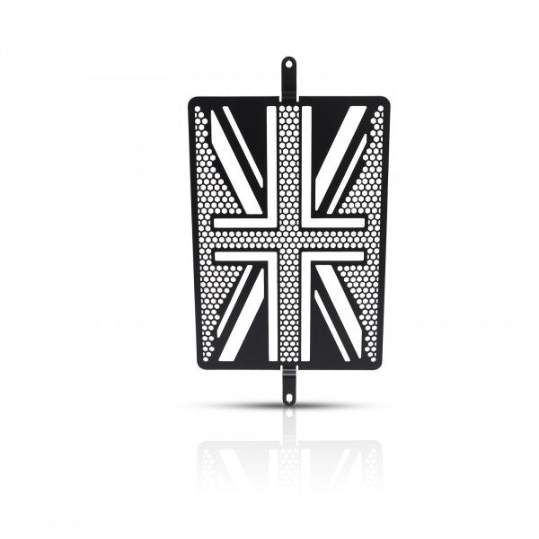 ClassicBike Raisch Radiator Cover - Union Jack - Triumph Bobber ...