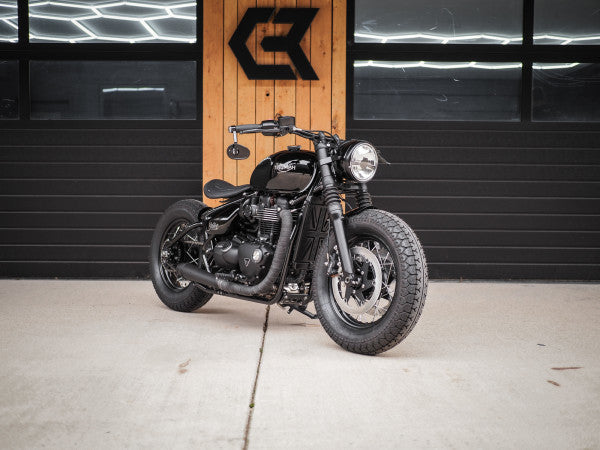 ClassicBike Raisch Radiator Cover - Union Jack - Triumph Bobber ...