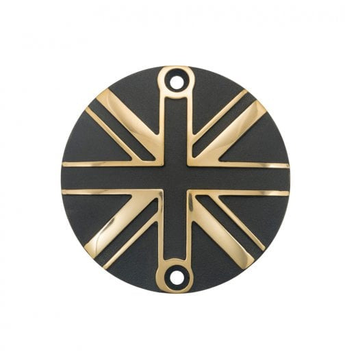 Motone Union Jack ACG Cover - Brass and Black
