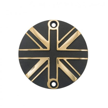 Motone Union Jack ACG Cover - Brass and Black