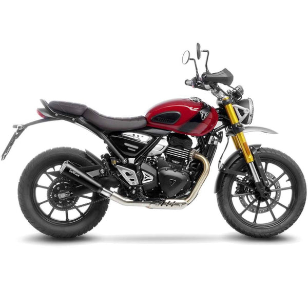 Leo Vince GP One Slip On Exhaust - Triumph Scrambler 400 X / Speed