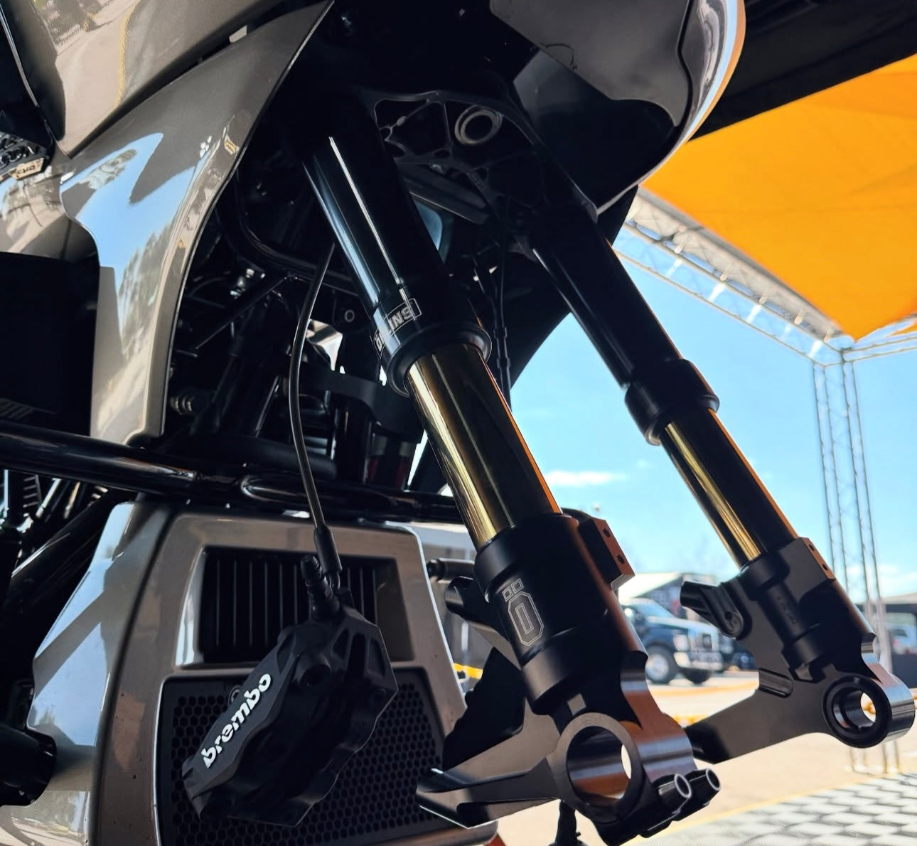 Ohlins Blackline Front Fork Kit - FGRT 307 - Harley Davidson CVO Road Glide / Street Glide 2023 - 2024