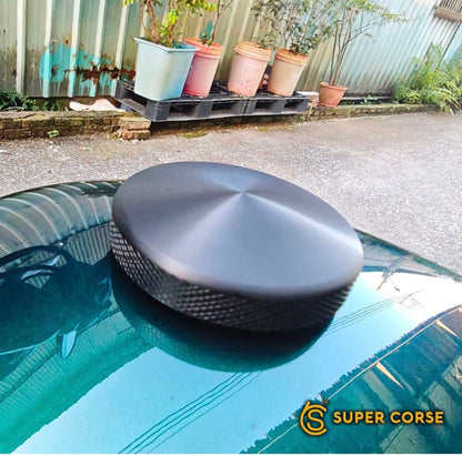 Super Corse Billet Gas Cap - Black - Triumph Modern Classics
