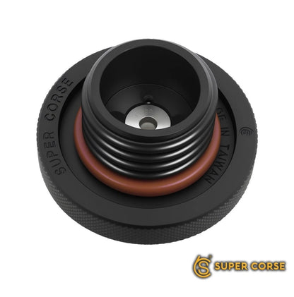 Super Corse Billet Gas Cap - Black - Triumph Modern Classics