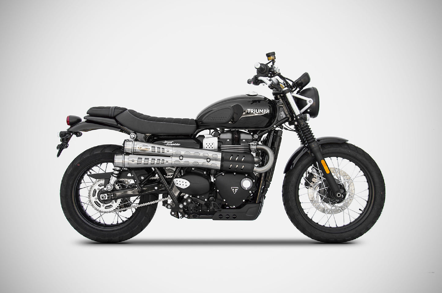 Zard “Six Days” Slip-Ons - 2017-2023 Triumph Scrambler 900