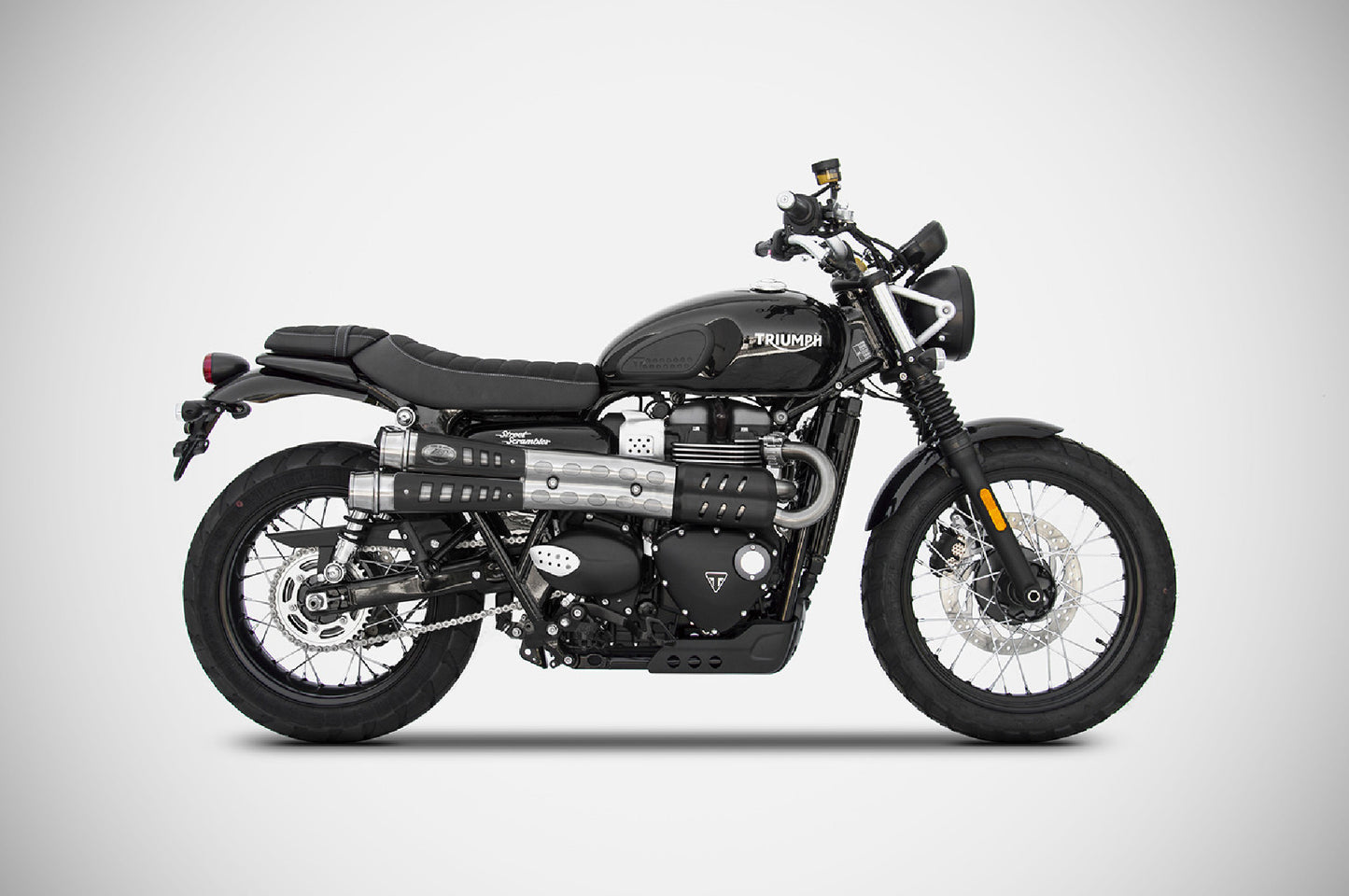 Zard “Six Days” Slip-Ons - 2017-2023 Triumph Scrambler 900