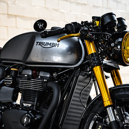 Retro Inspired LED Headlight - Yellow - 2016+ Triumph Classics