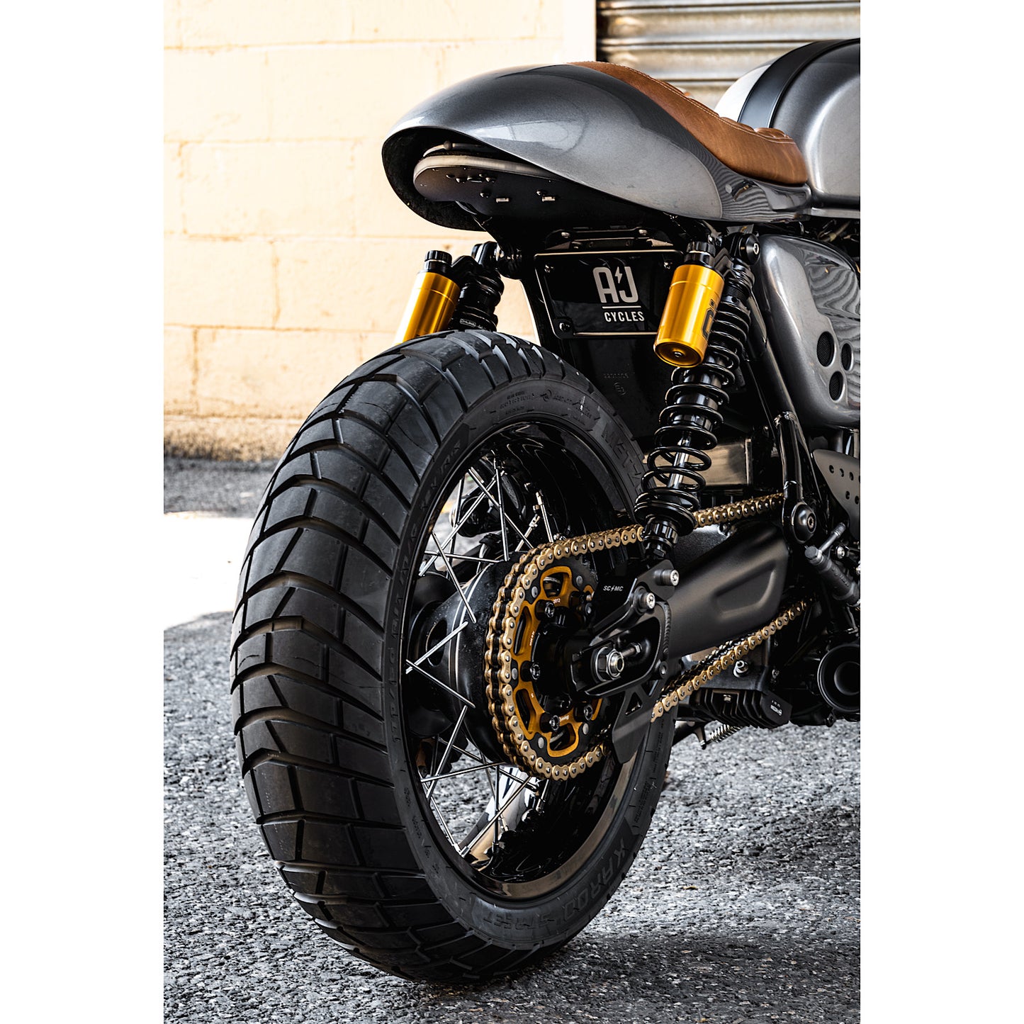 SC/MC Triumph Scrambler Swingarm Conversion Kit for Thruxton / Speed Twin 1200
