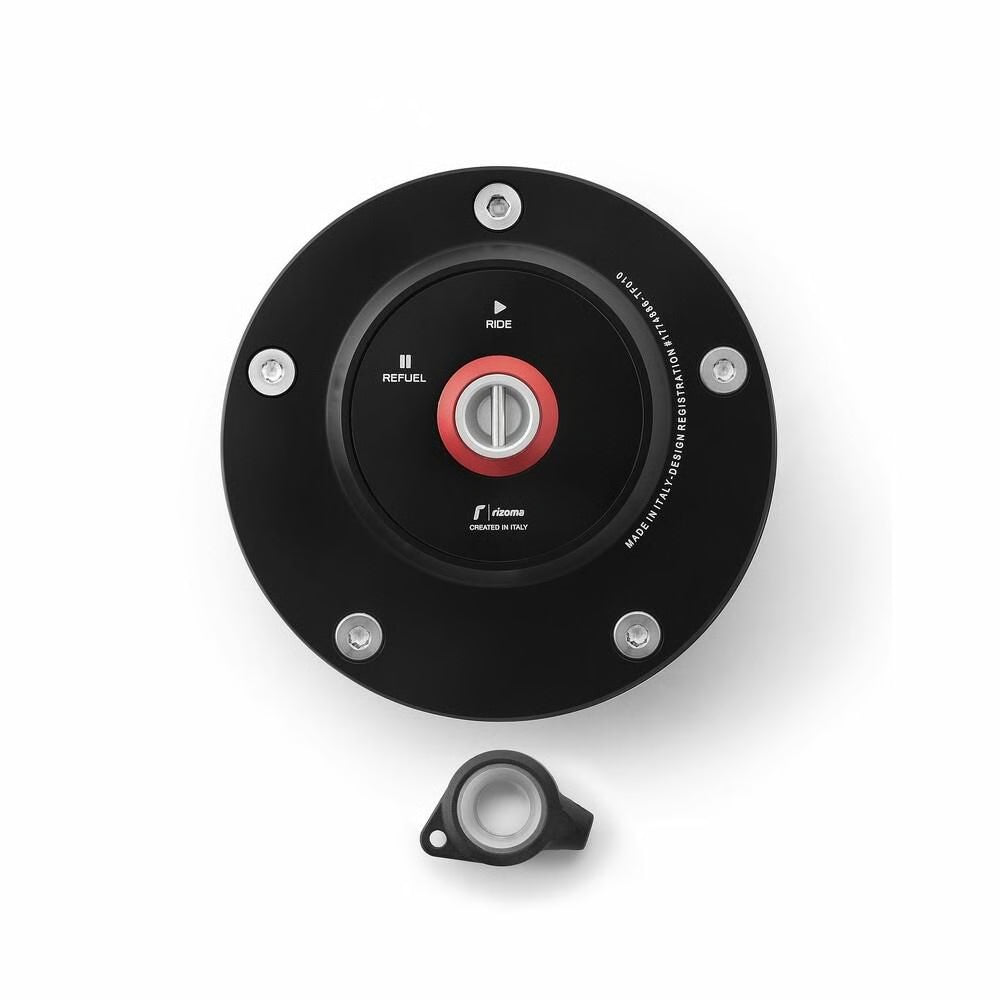 Rizoma Locking Gas Cap - Black - TF010B Kawasaki Z900RS