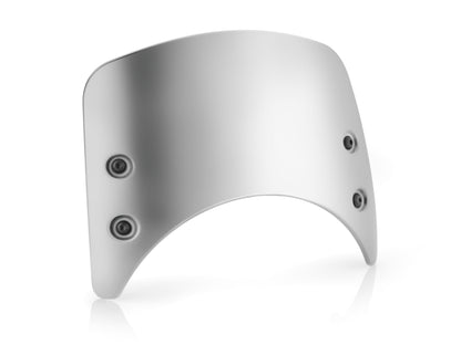 Rizoma Aluminum Low Headlight Fairing w/ Mounting Brackets - Black  - Triumph Thruxton R / RS