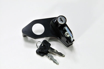 Motone Helmet Lock - Left or Right Side - 2001 - 2015 Triumph Thruxton, Bonneville and Scrambler