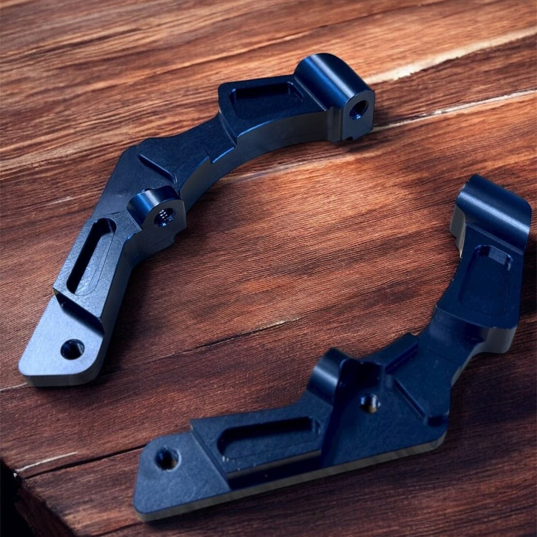 Bella Garage Brembo Radial Caliper Brackets - Triumph Bobber / Bobber Black