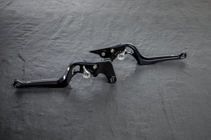 Wunderkind Custom Adjustable Brake and Clutch Levers - Indian Scout Bobber