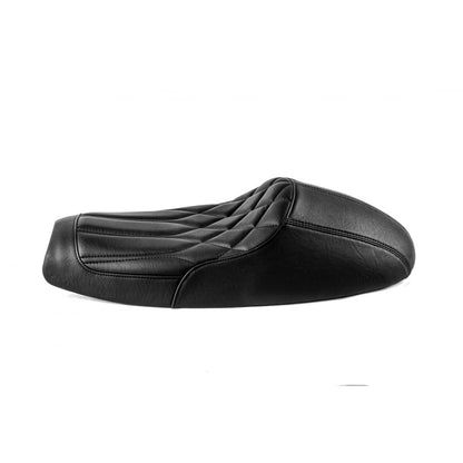 Motone Cafe Racer Seat - Diamond Back - Air Cooled Triumph Bonneville, Thruxton, Scrambler