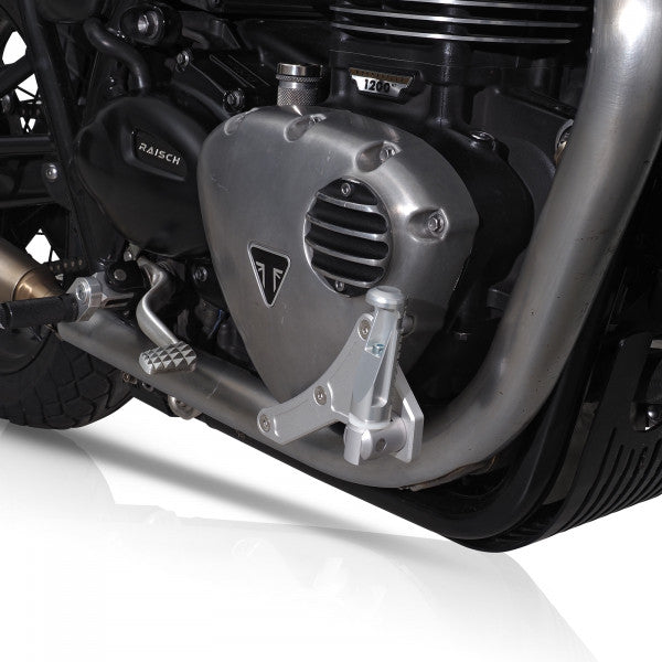 Classicbike Raisch Relax Forward Footrest Kit - - Silver