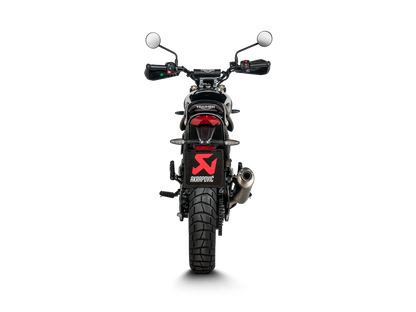 Akrapovic Titanium Slip on - Triumph Scrambler 400 X / Speed 400