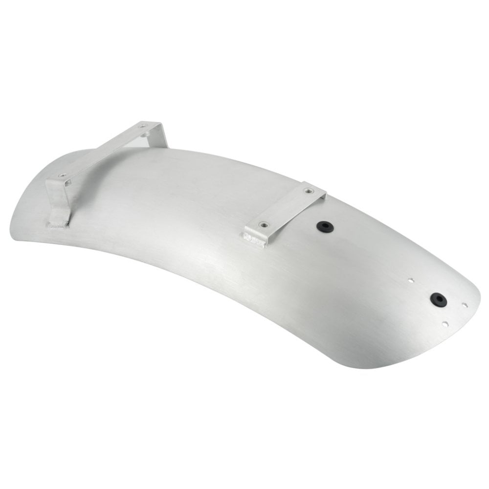 Motone HIGH-TAIL Custom Mudguard Predrilled for Fender Mount Light Kits - Brushed - LC