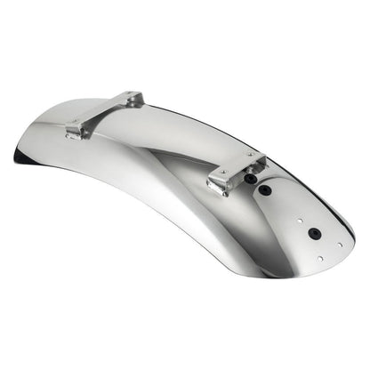 Motone HIGH-TAIL Custom Mudguard Predrilled for Fender Mount Light Kits - Polished - 2016+