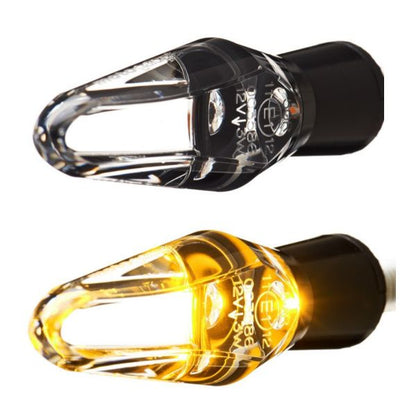 motogadget m.blaze ice LED turn signals - pair