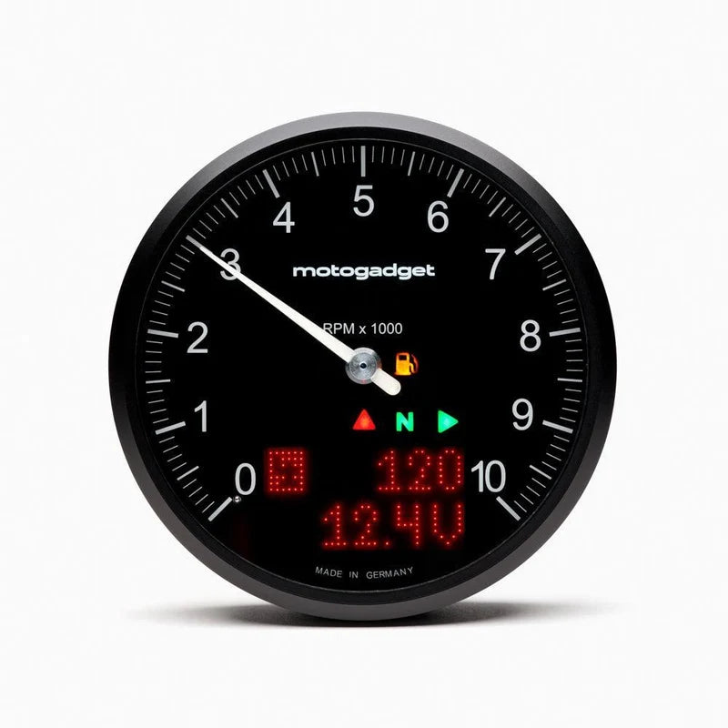 Motogadget Motoscope Chronoclassic 2 - 14,000 RPM - Black
