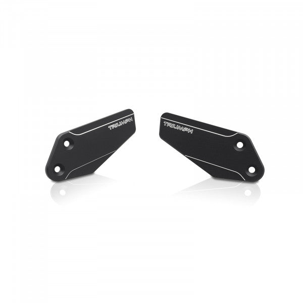 Classicbike Raisch Billet Heel Guards - Contrast Cut - Triumph Speed Twin 1200