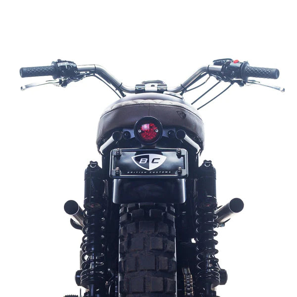 British Customs Plug & Play Pan Tail Light for Triumph Bonneville & T100 / Scrambler 900 / Thruxton 900