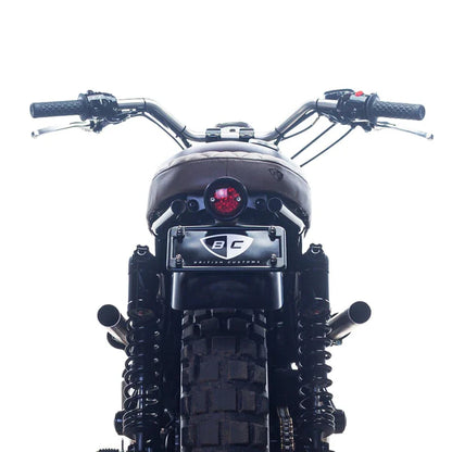 British Customs Plug & Play Pan Tail Light for Triumph Bonneville & T100 / Scrambler 900 / Thruxton 900