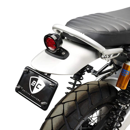 British Customs Plug and Play Pan Tail Light - Triumph Scrambler 1200