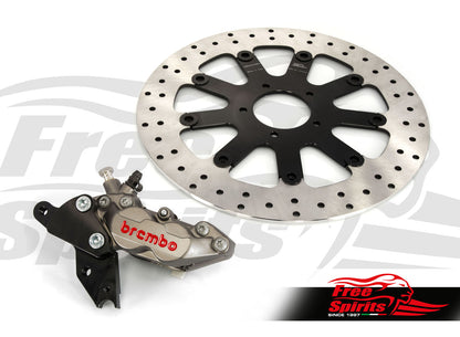 Free Spirits Brembo Front Brake Caliper Upgrade With 320MM Floating Rotor - 2025+ Indian Scout 1250