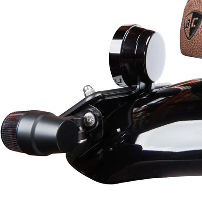 British Customs Rear License Plate Turn Signal Brackets