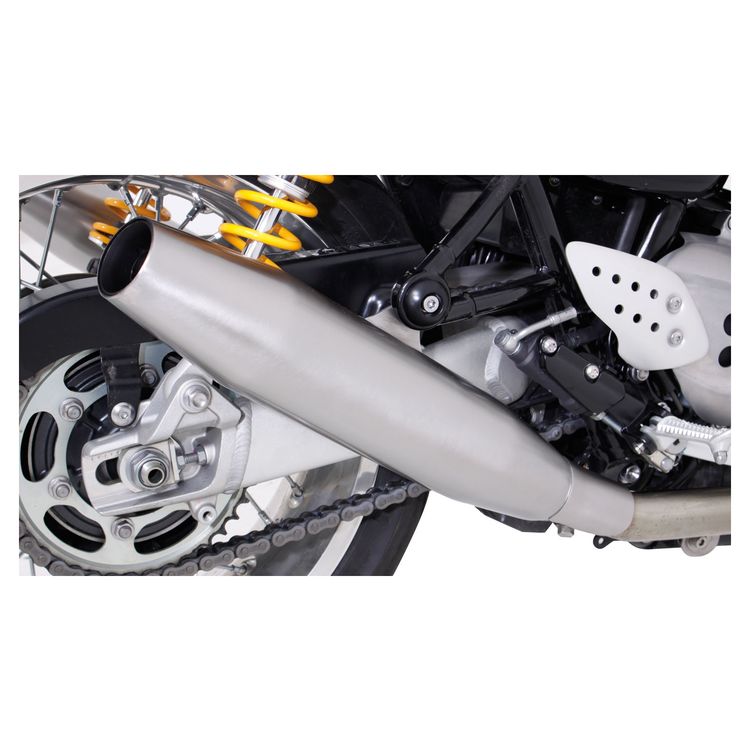 Remus Triumph Thruxton R / 1200, Speed Twin Slip Ons - Black, Chrome or Brushed
