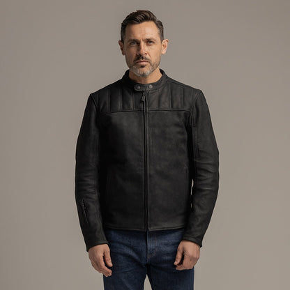 Motone Shōgun Leather Jacket - Black