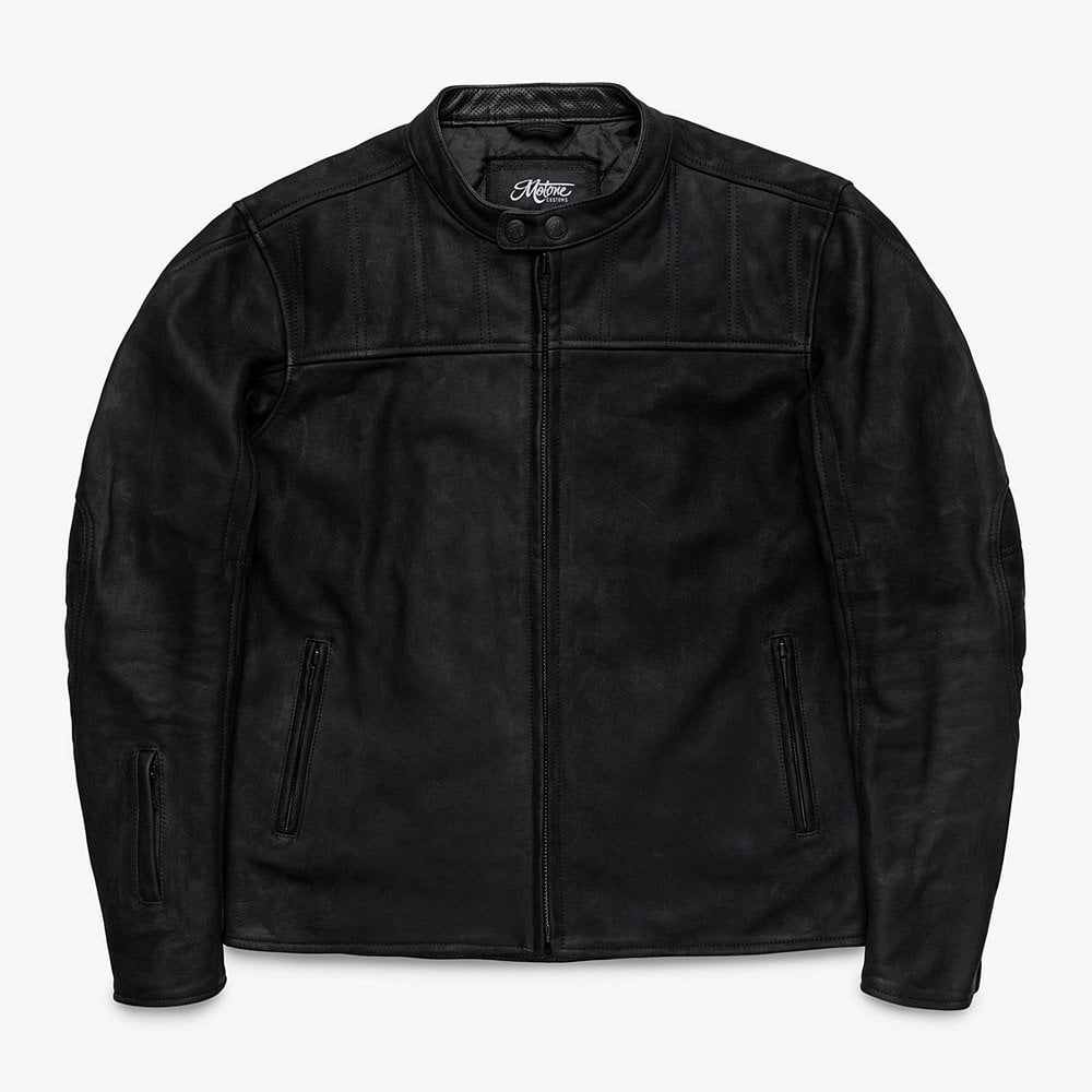 Motone Shōgun Leather Jacket - Black