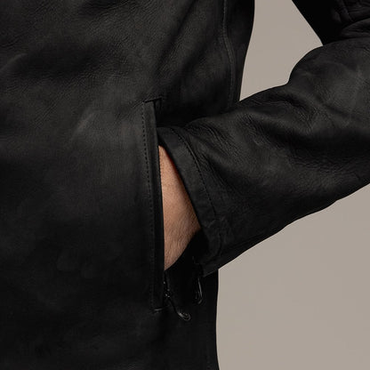 Motone Shōgun Leather Jacket - Black