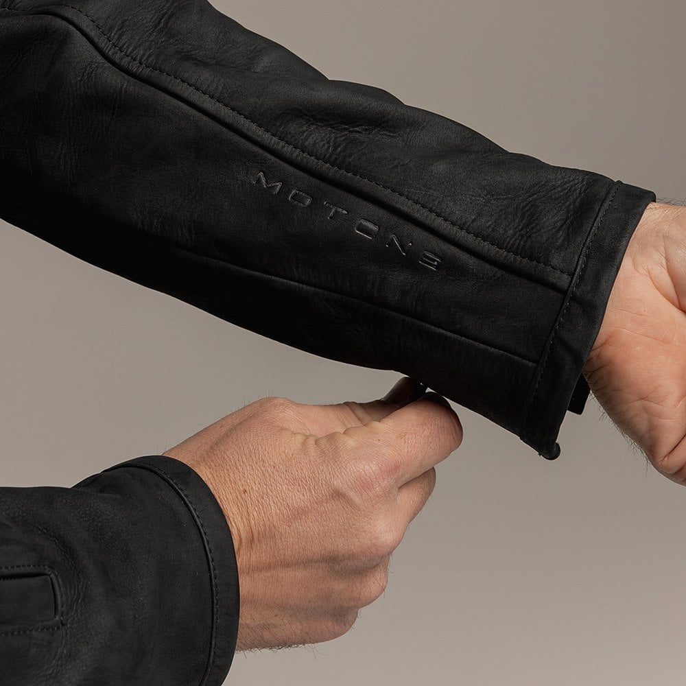 Motone Shōgun Leather Jacket - Black