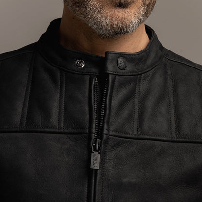 Motone Shōgun Leather Jacket - Black