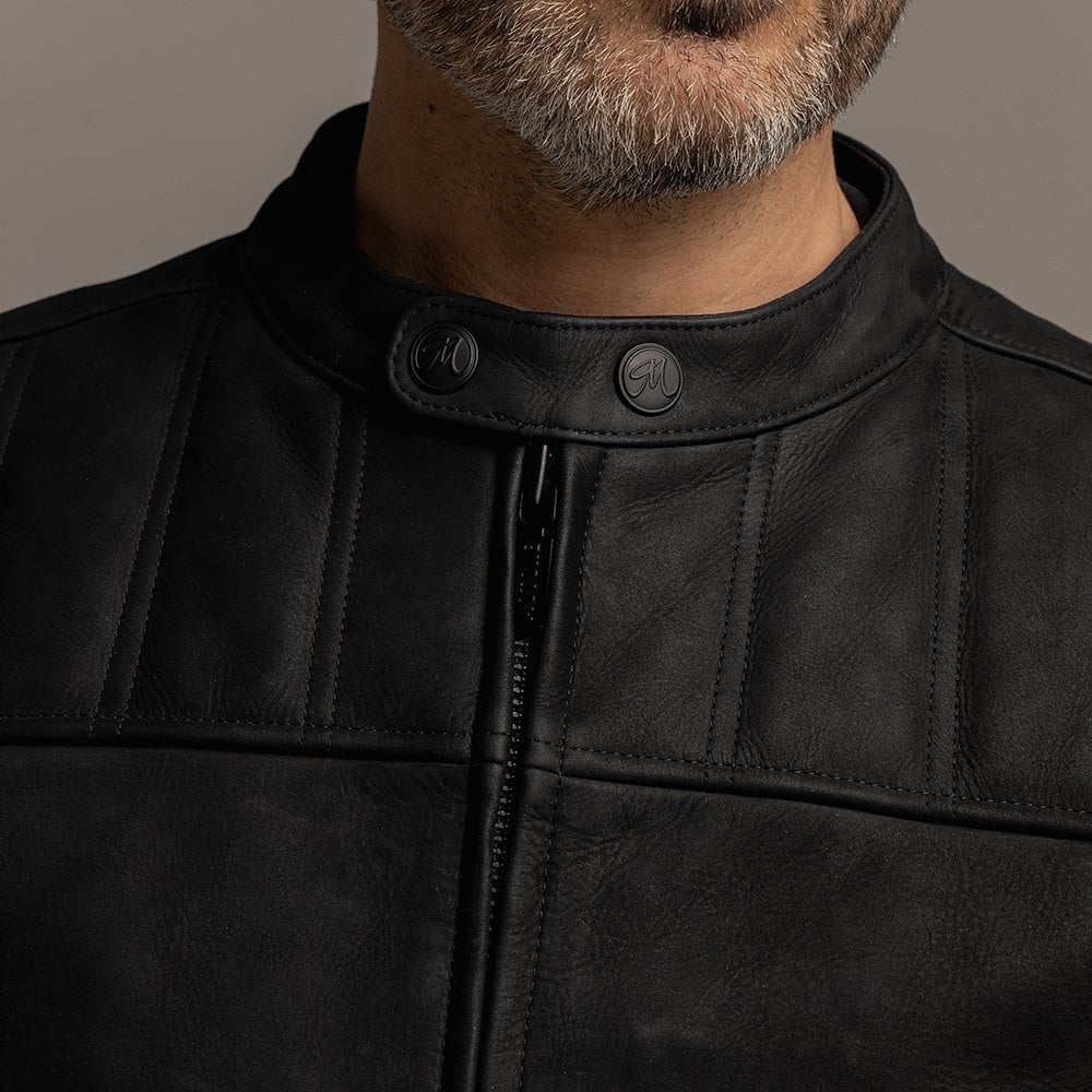 Motone Shōgun Leather Jacket - Black